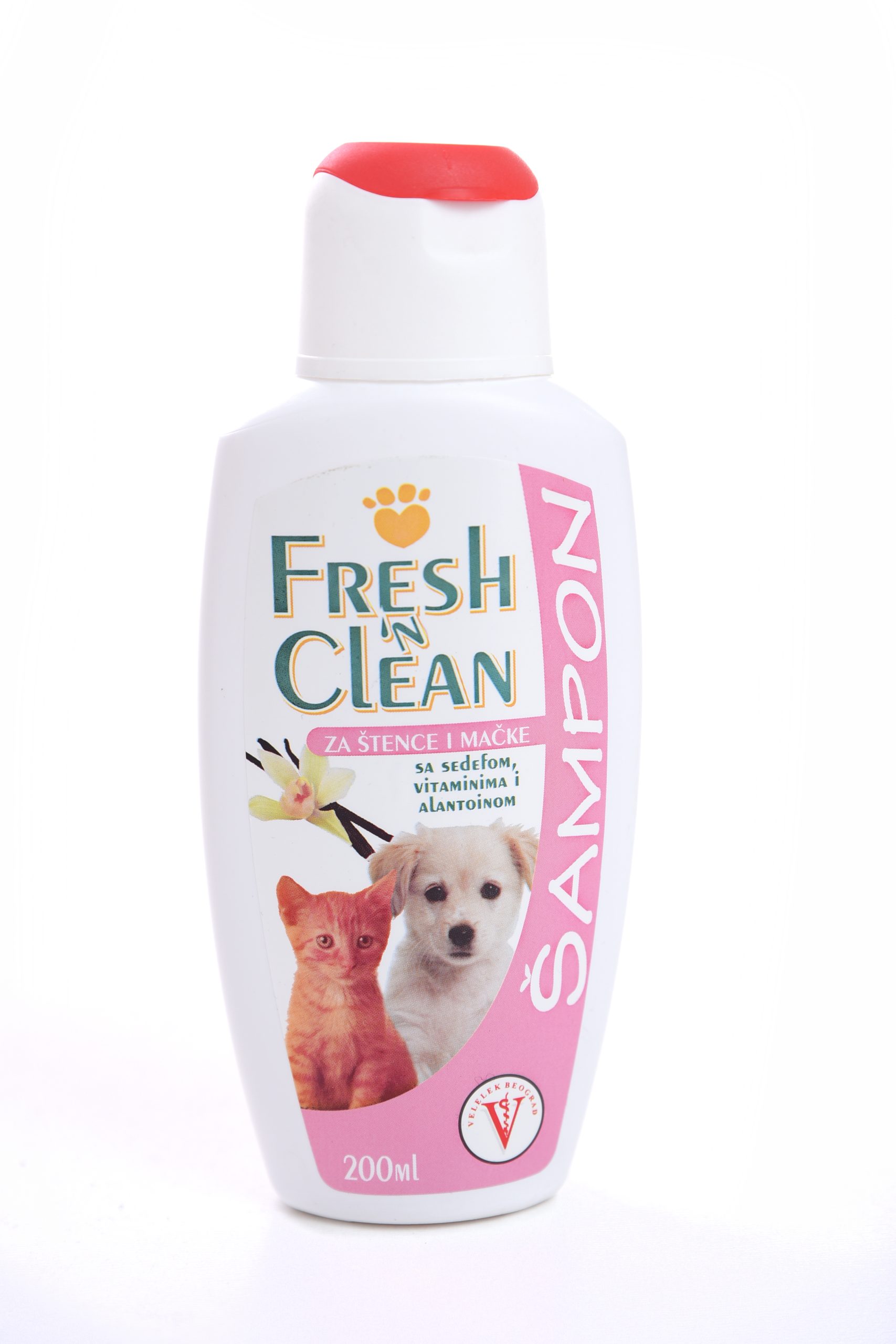 ŠAMPON ZA ŠTENCE I MAČKE – VELELEK 200 ml [EN]