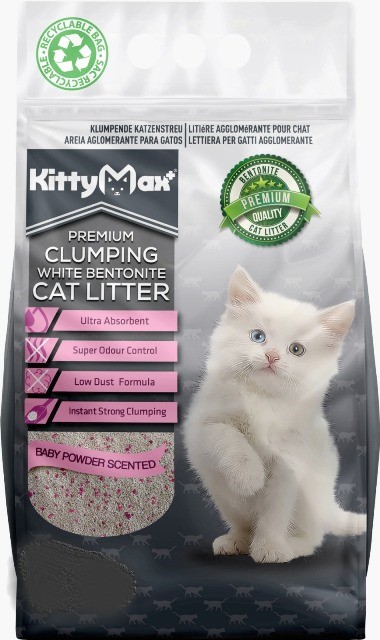 KittyMax 5L Baby Powder