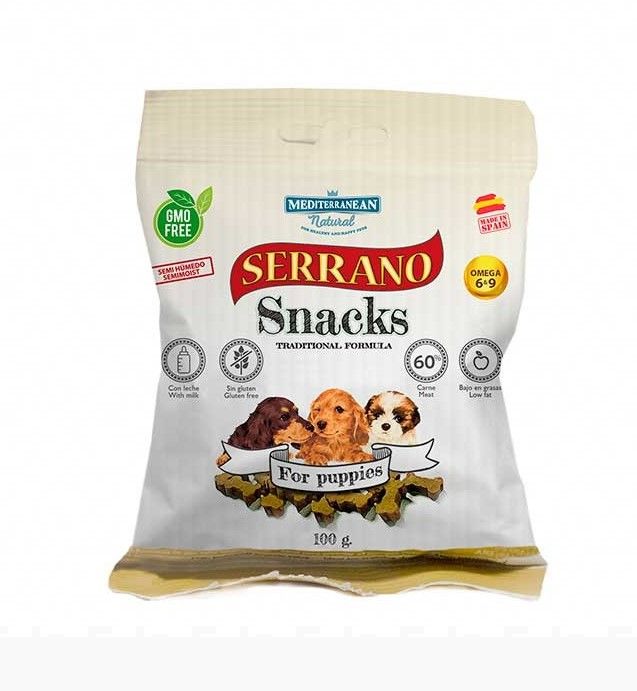 MN Poslastica DOG Serrano za štence 100 g [EN]