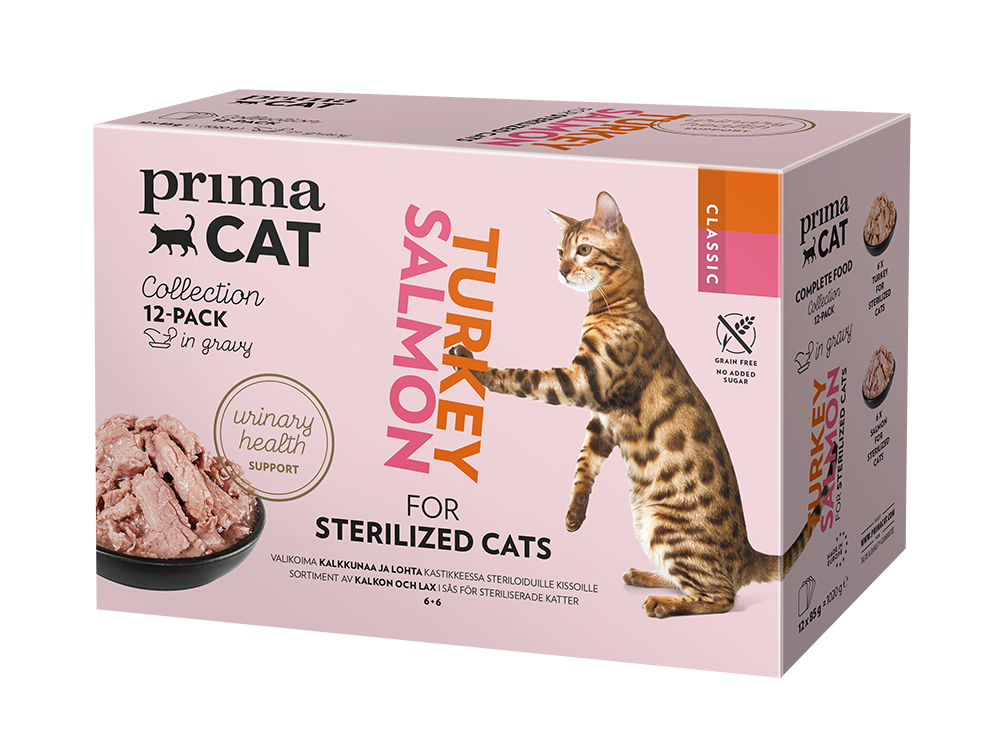 Prima Multipack in gravy - Sterilized collection 12x85g