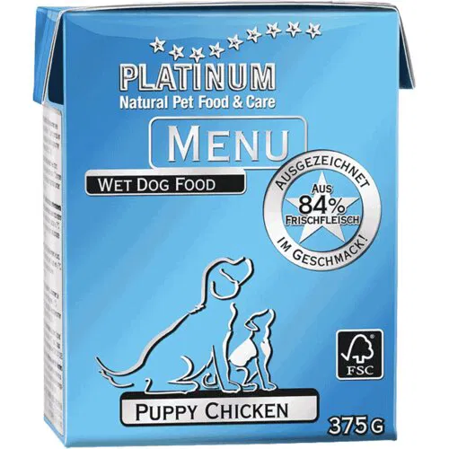 Platinum DOG Menu Puppy Piletina 90 g [EN]