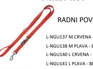 Radni povodac Plava L [EN]