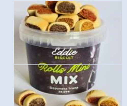 EDDIE biscuit ROLLS MINI MIX 130g