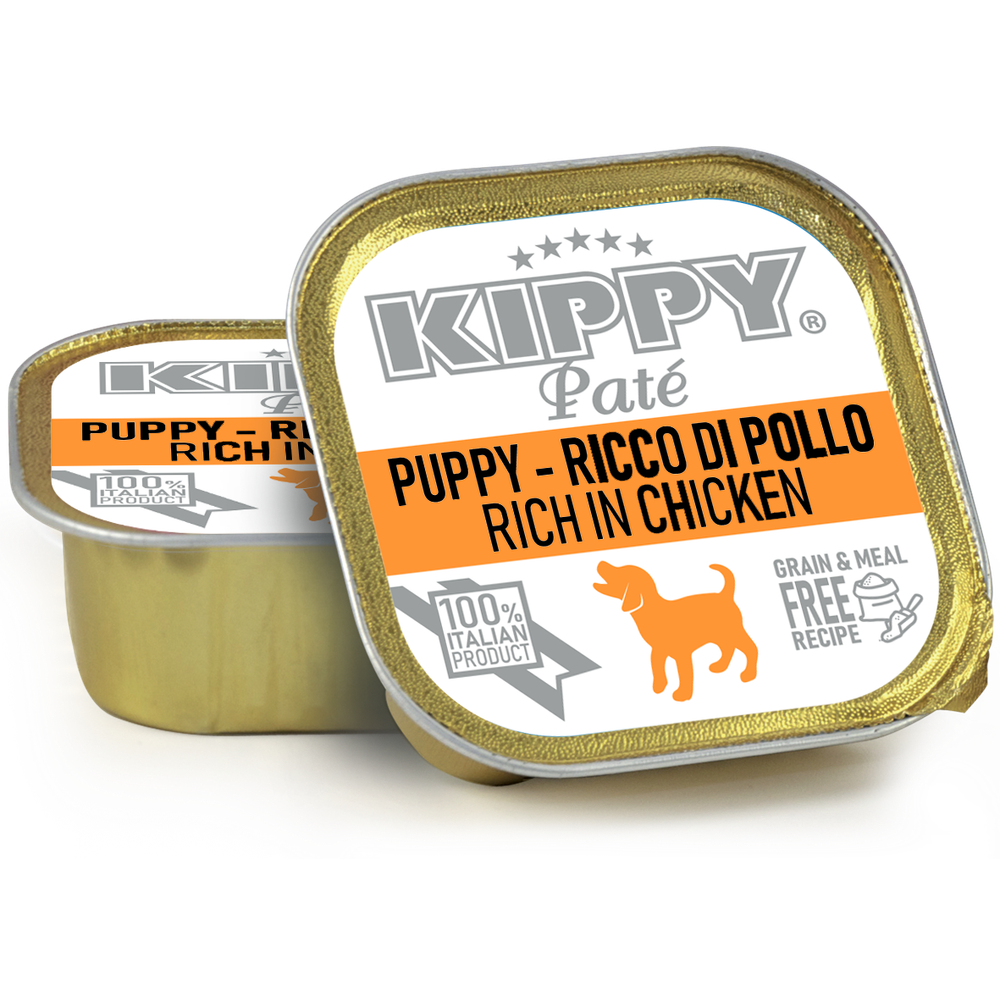 VBBD Kippy pate PUPPY PILETINA 150g alu [EN]