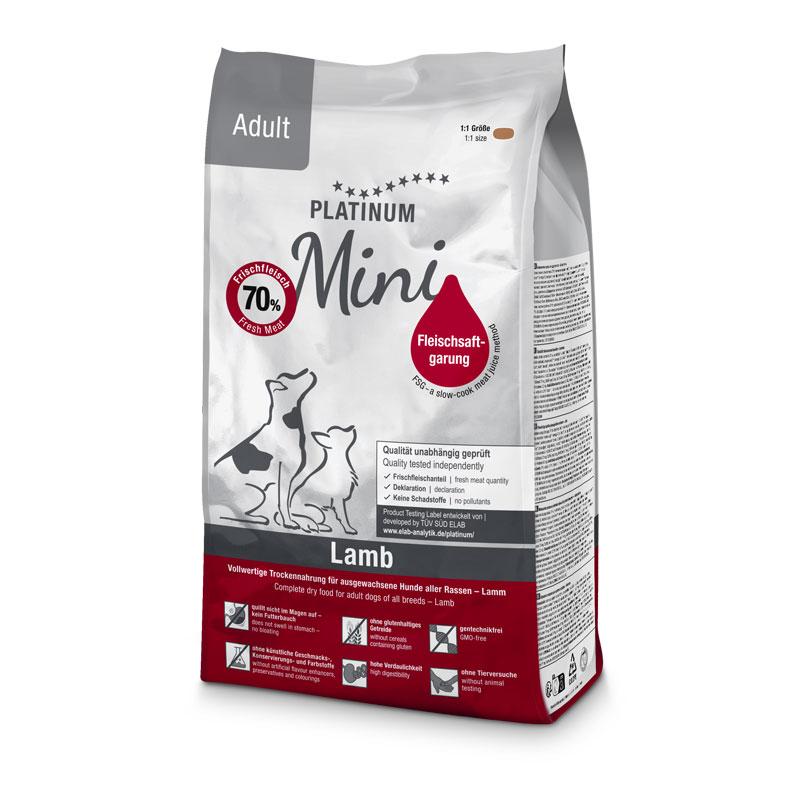Platinum DOG Adult Mini Jagnjetina 900 g [EN]