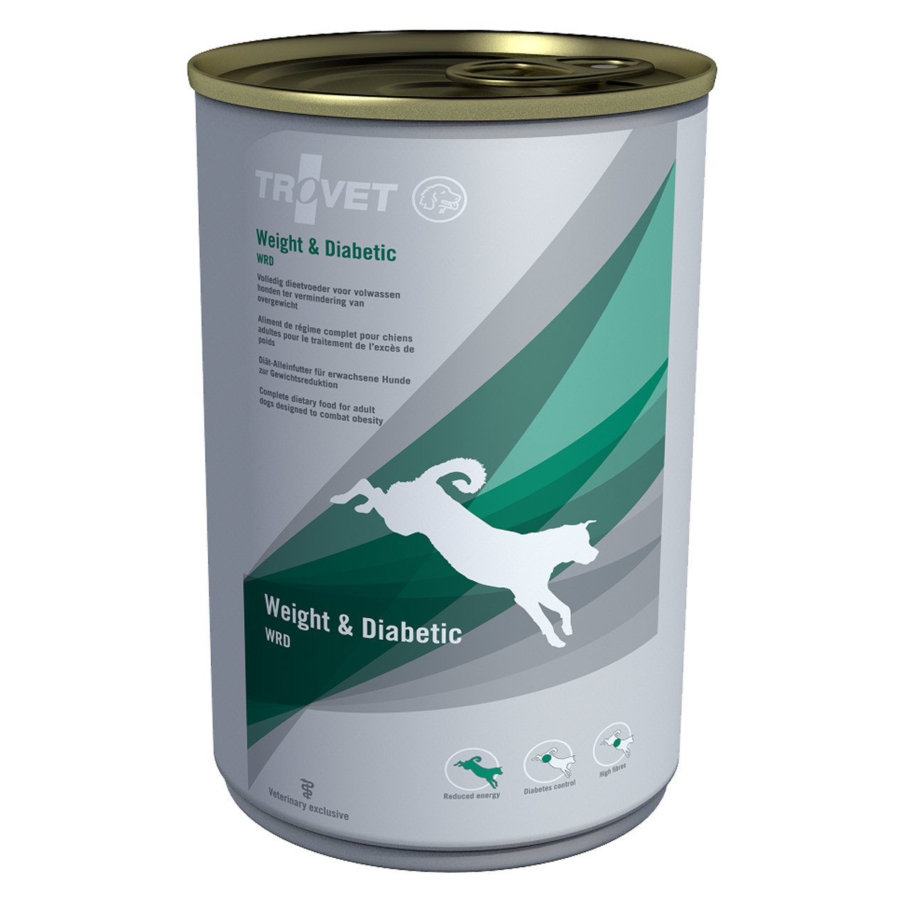 TRD Trovet Weight&Diabetic dog 400 g konzerva [EN]