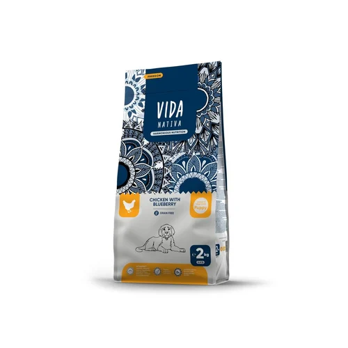 VIDA SUPER HUNTING WITH CHICKEN, LAMB & SUPER VEGGIES ADULT DOG MEDIUM & LARGE BREED 2 KG