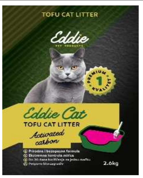 EDDIE Cat Tofu aktivni ugalj 2.6kg / 7l