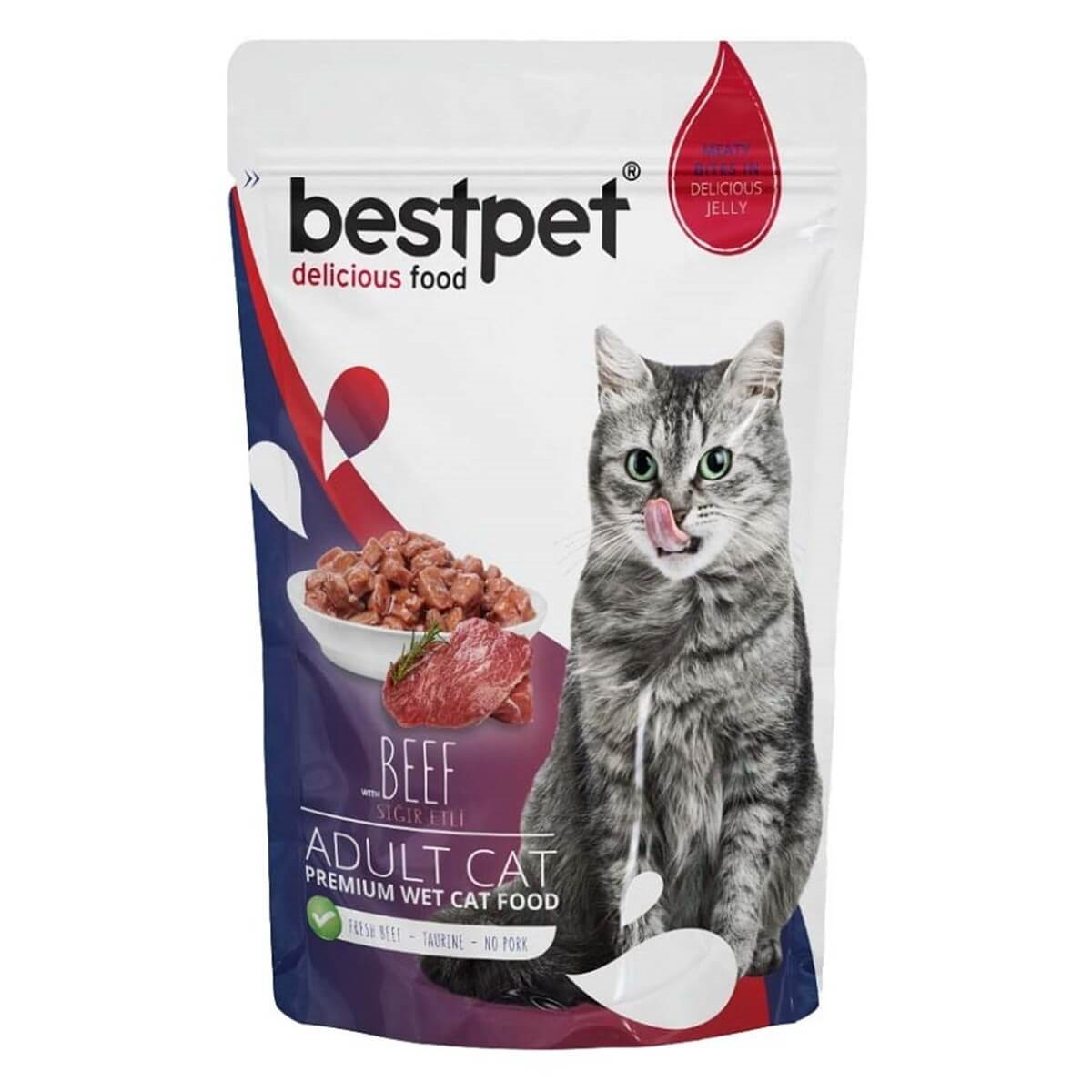 BESTPET kesica 85g mačke govedina