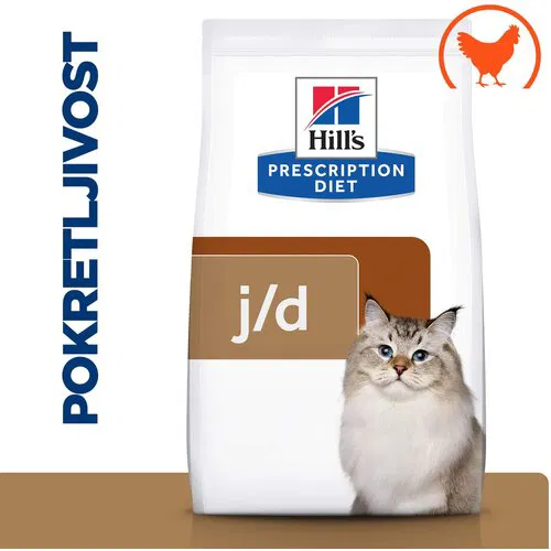 Hills Prescription Diet Cat J/D PILETINA 1,5kg