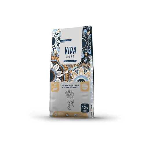 VIDA SUPER CHICKEN WITH TURKEY & SUPER VEGGIES ADULT DOG MEDIUM & LARGE BREED 2 KG