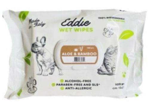 EDDIE maramice 100kom Aloe & Bamboo
