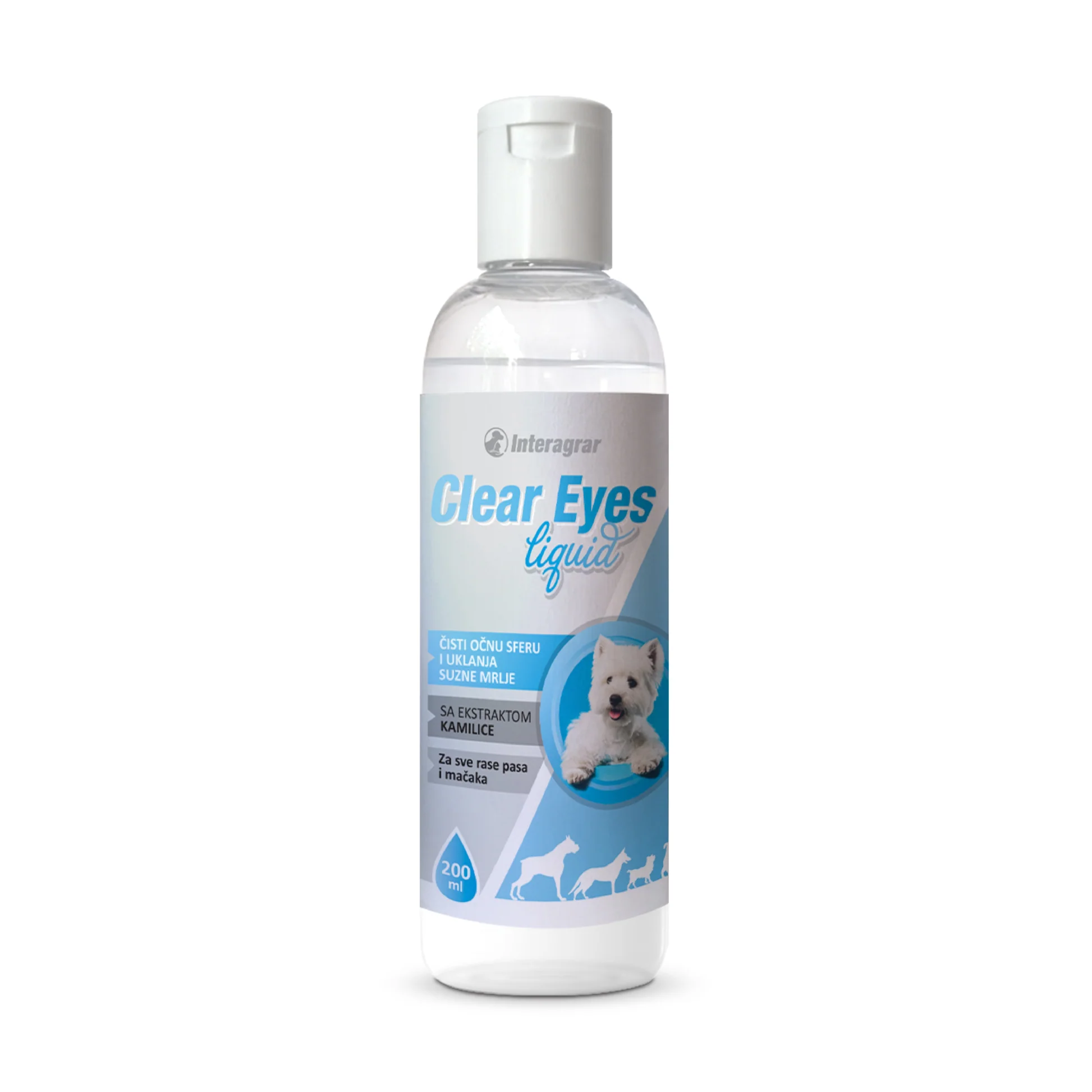 Clear Eyes LiquidRastvor za pse i mačke sa ekstraktom kamilice200 ml [EN]