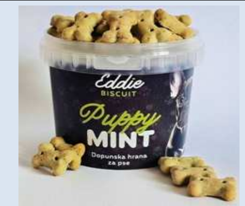 EDDIE biscuit PUPPY MINT 130g