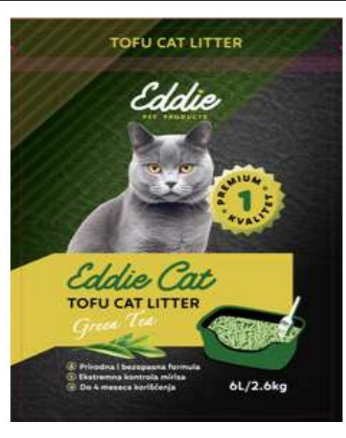 EDDIE Cat Tofu zeleni caj 2.6kg / 7l
