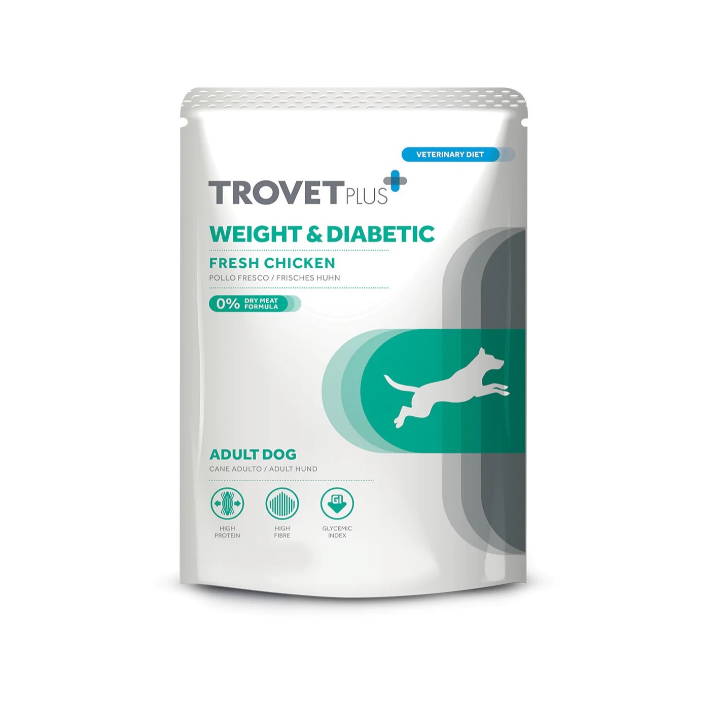 TRPD Trovet Plus Weight&Diabetic dog 300 g kesica [EN]