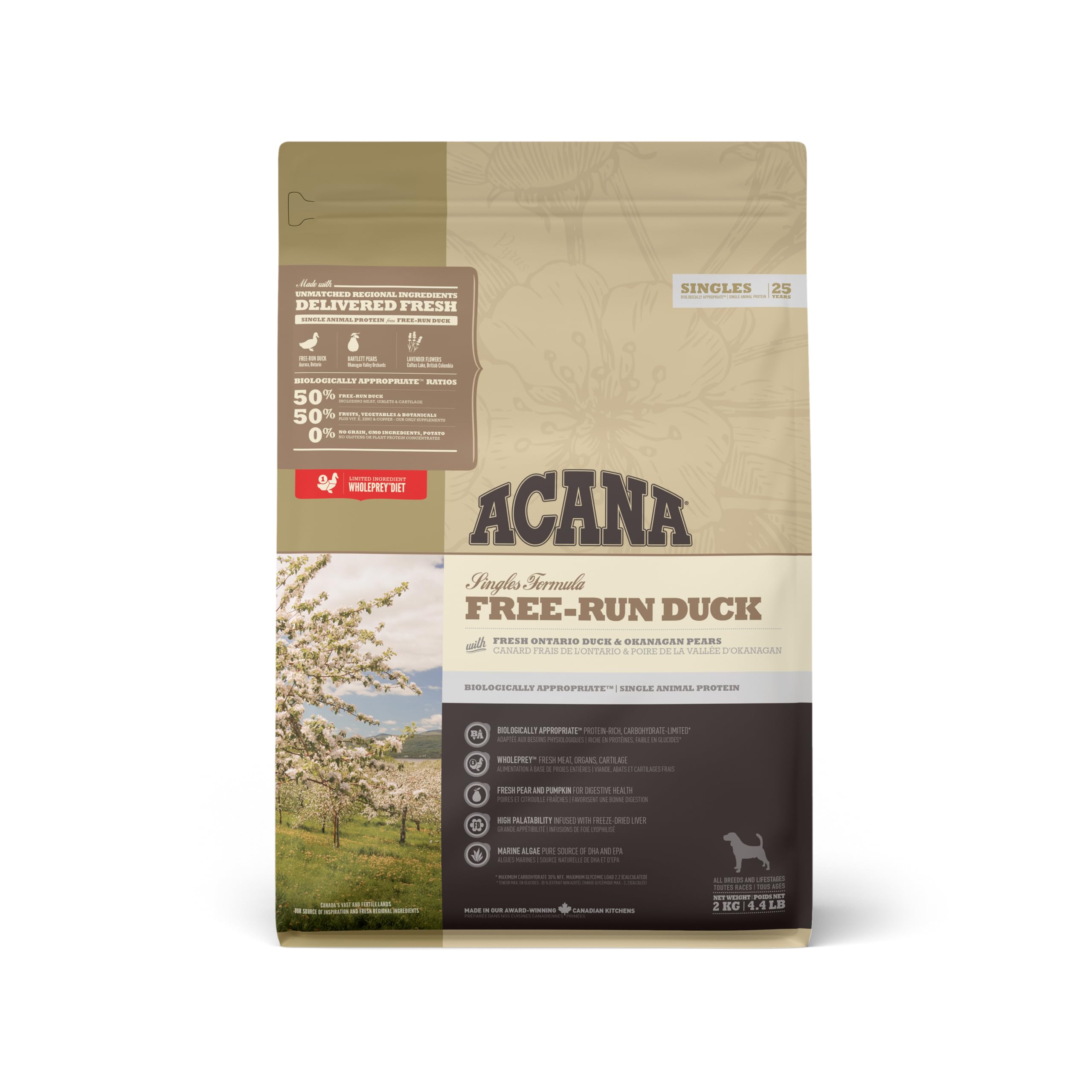 Acana SINGL Free Run Duck 11,4 kg [EN]