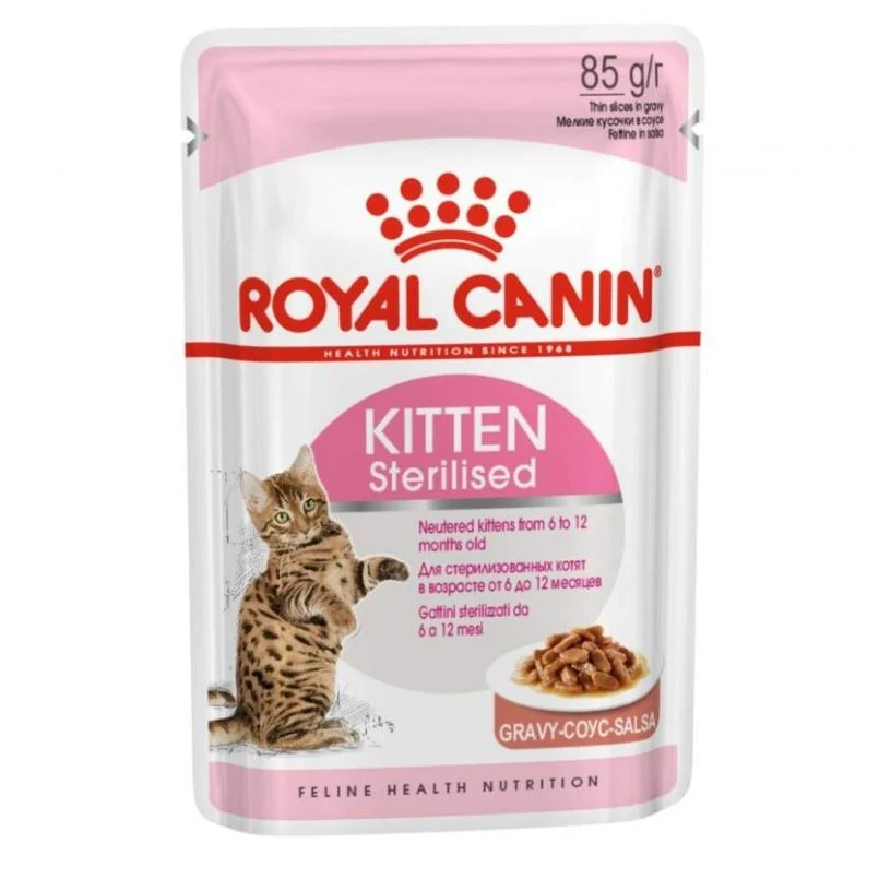 Wet Kitten Sterilised 12x85gr