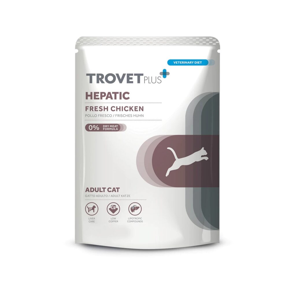 TRPC Trovet Plus Hepatic cat 85 g kesica [EN]