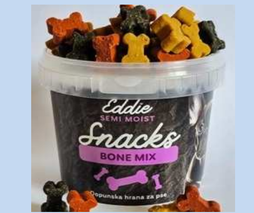 EDDIE semi moist BONE MIX 200g