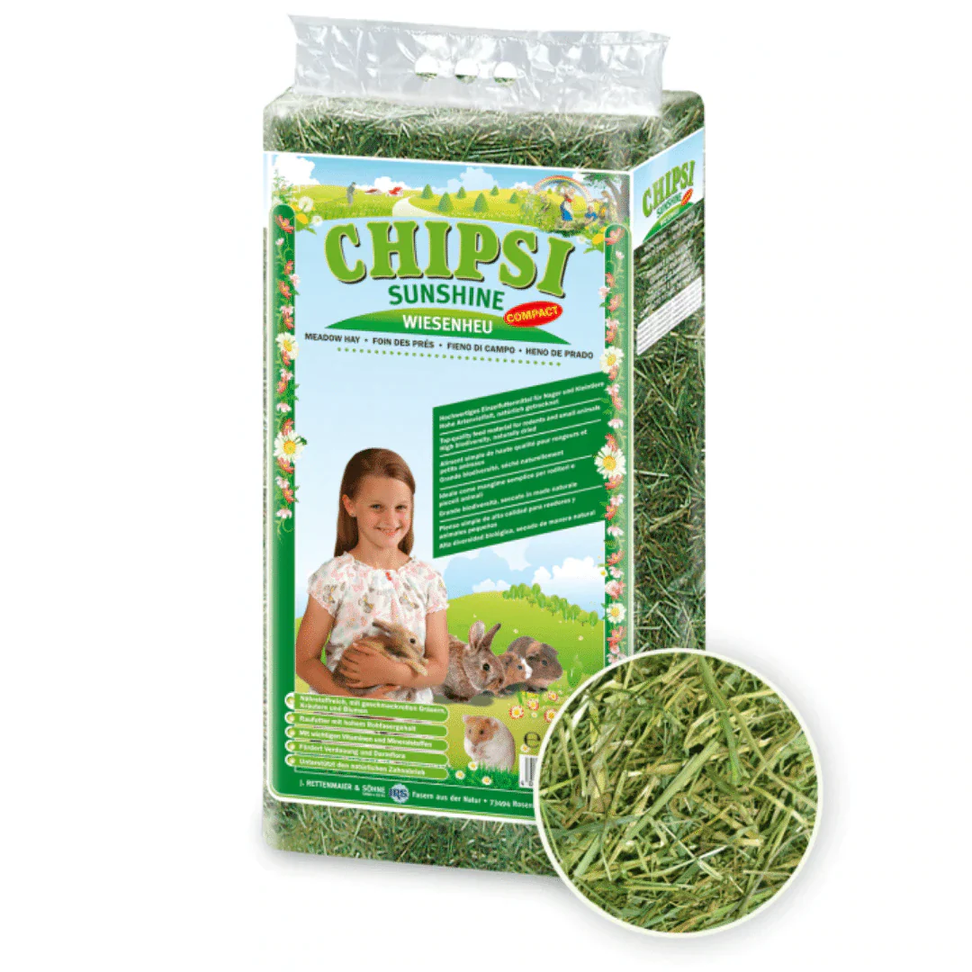 Chipsi Hay sunshine compact seno 1 kg [EN]