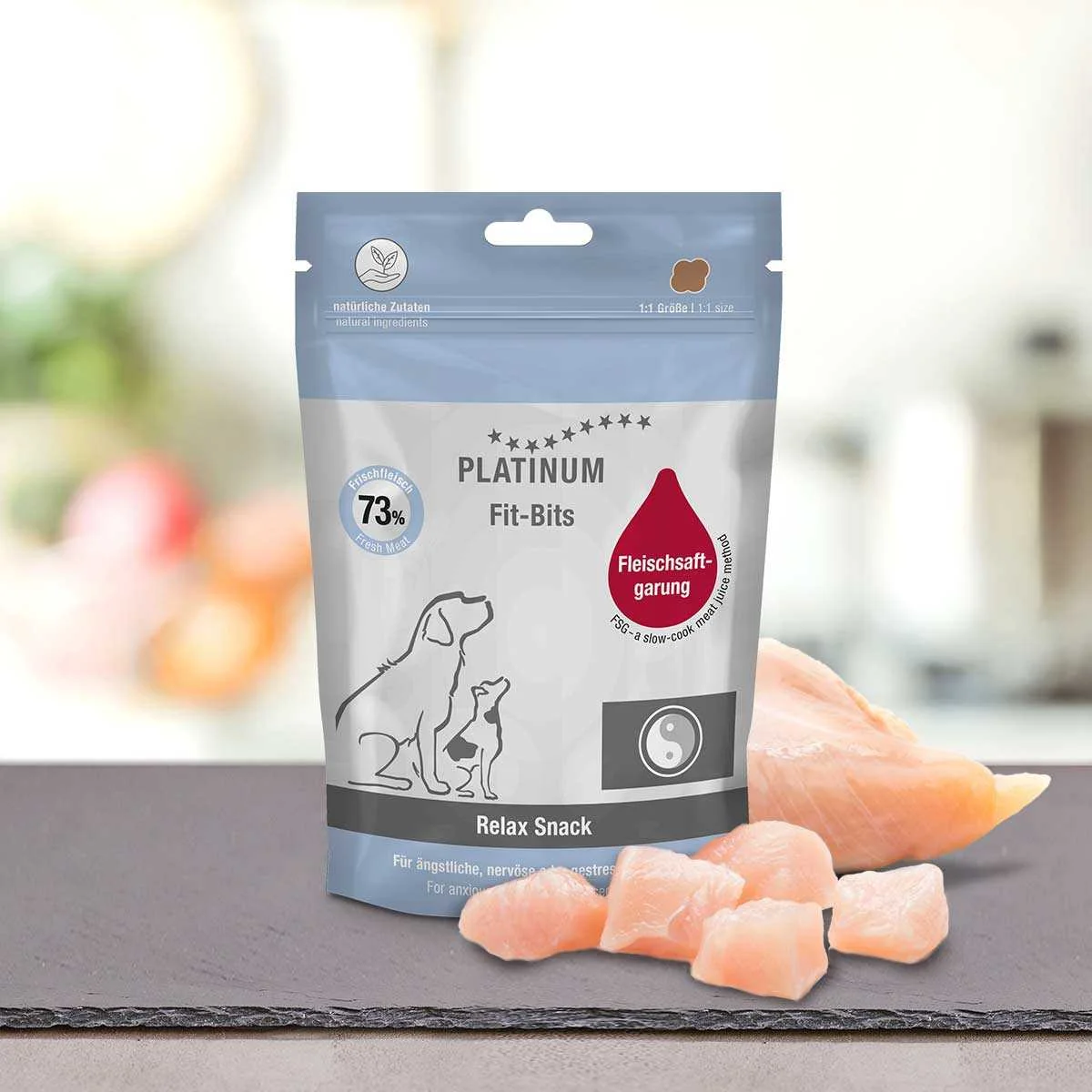 Platinum DOG Poslastica Fit-Bits Relax 150g [EN]
