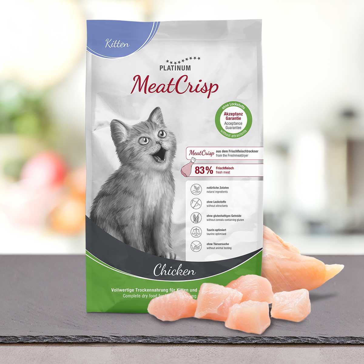 Platinum CAT Sterilized MeatCrisp Piletina 3 kg [EN]