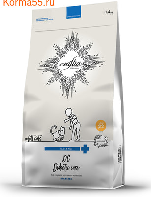 CRAFTIA GALENA DC DIABETIC CARE ADULT CAT ALL BREEDS 1,4 KG [EN]