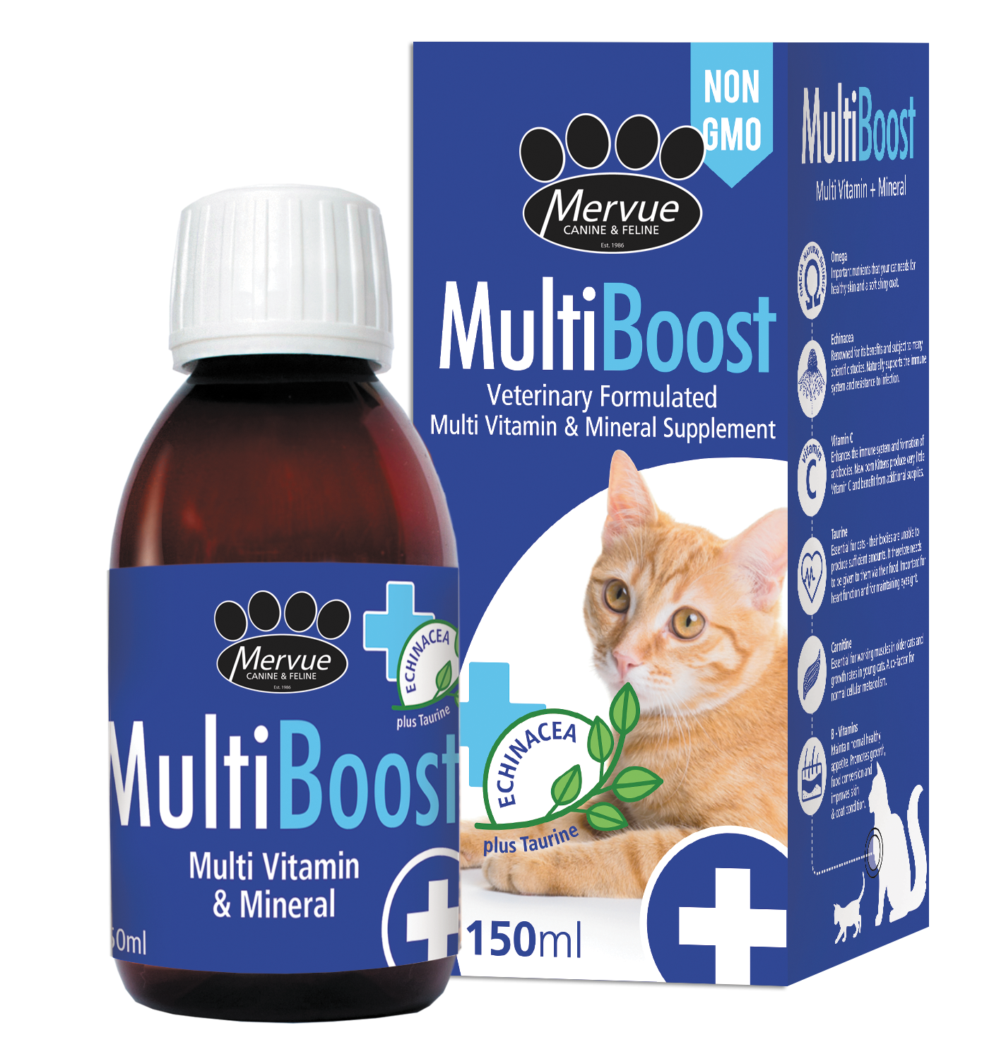 Oralade Multiboost cat liquid 150ml [EN]