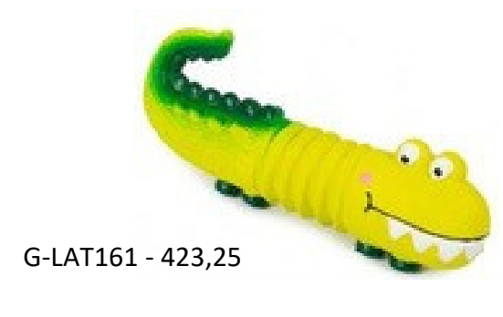 Lateks igračka krokodil