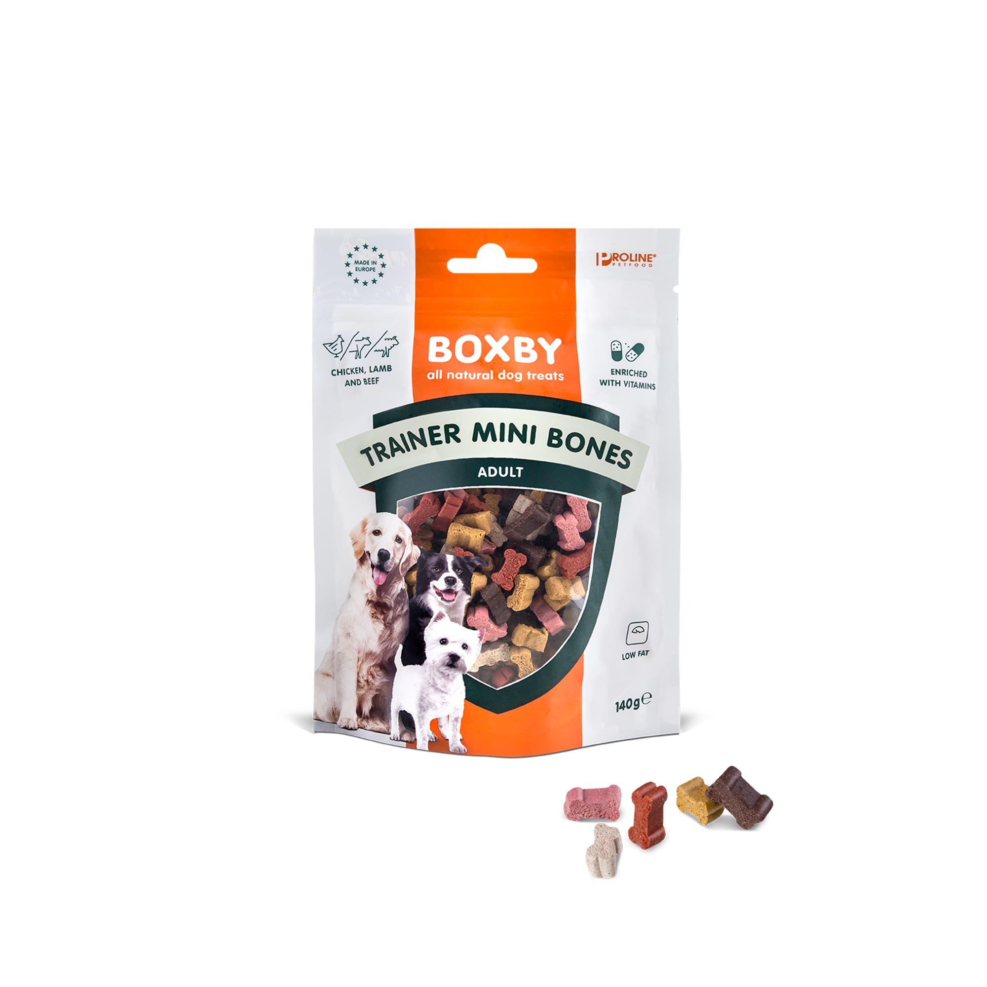 BB POSLASTICA TRAINER MINI KOSTI 140 g