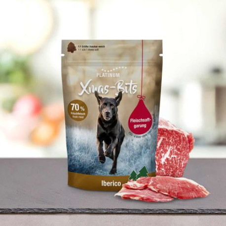 Platinum DOG Poslastica Christmas Bits Iberico 150 g [EN]