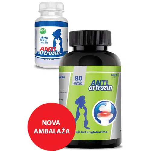 Antiartrozin – Tablete za pse i mačke Za zdravije zglobove i tetive [EN]