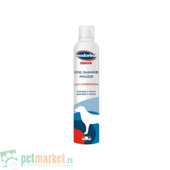 IN Šampon za suvo pranje Mousse Clorex 300 ml [EN]