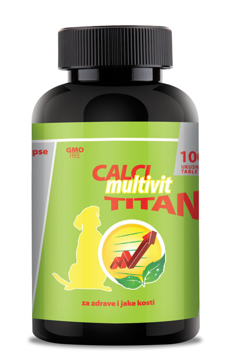 Calcimultivit TITAN Tablete za pse 100 tableta [EN]