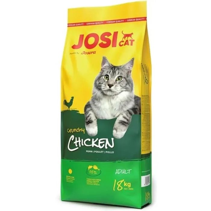 Josera JosiCat Crunchy Chicken 18kg (cena po kg)
