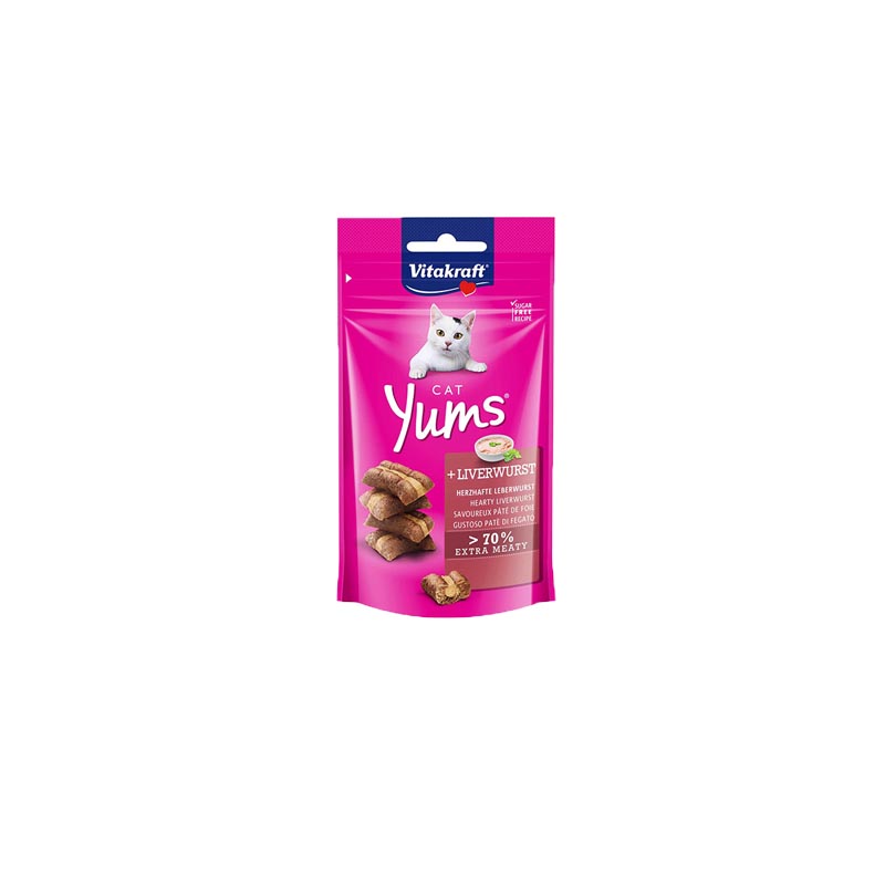Vitakraft Cat Yums sa jetrenom kobasicom 40g