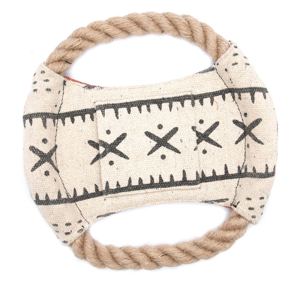 Frizbi od jute i platna 24cm