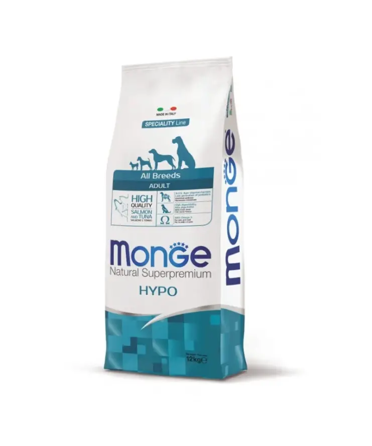 Monge Hypoallergenic All breeds adult Losos i Tuna 12 kg (cena po kg)