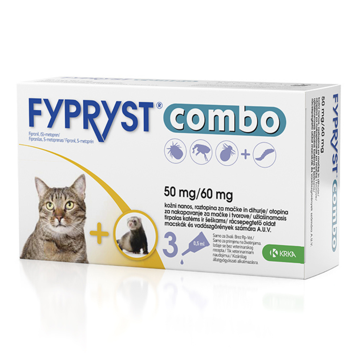 Fypryst Combo za Macke i Feretke 50mg+60mg