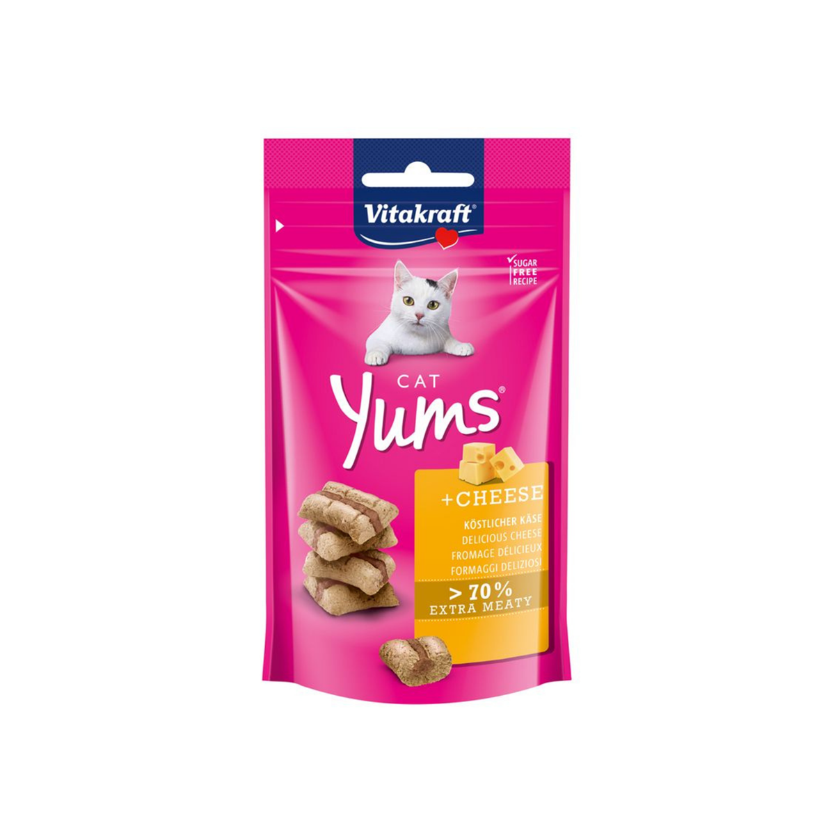 Vitakraft Cat Yums sa sirom 40g