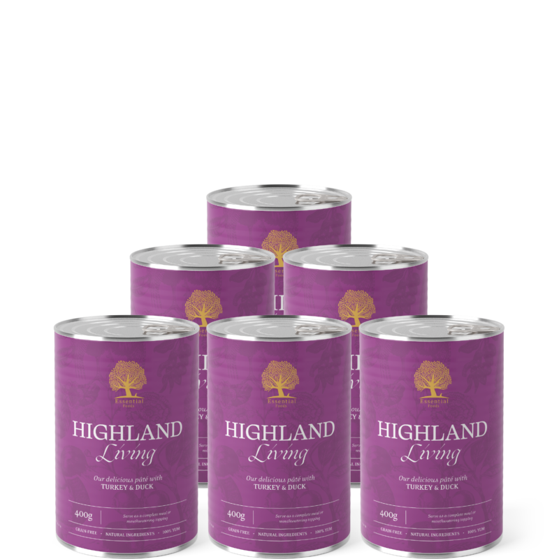 Essential Foods Highland Living sa ćuretinom i patkom 400g