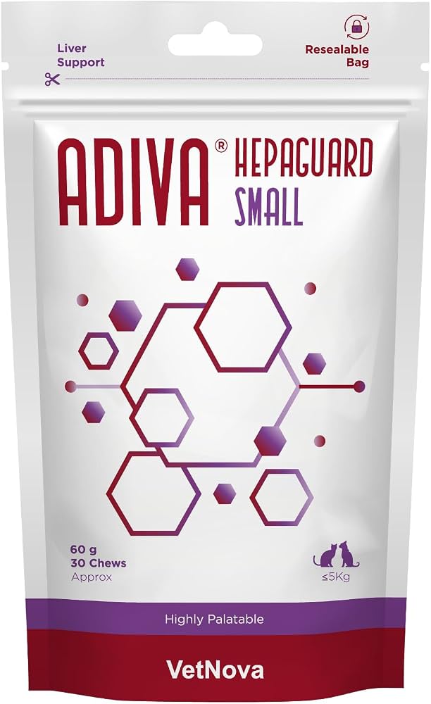 VetNova Adiva Hepaguard Small za jetru 60g (30 kom)