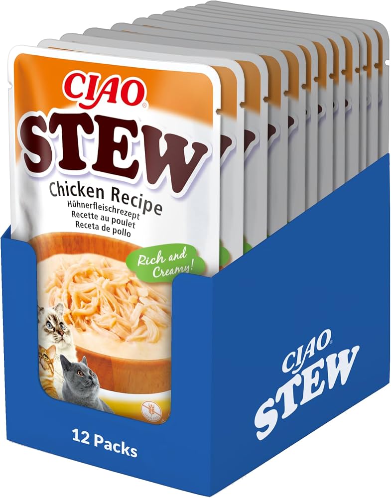 Ciao Cat Stew pileći čorbasti obrok 40g