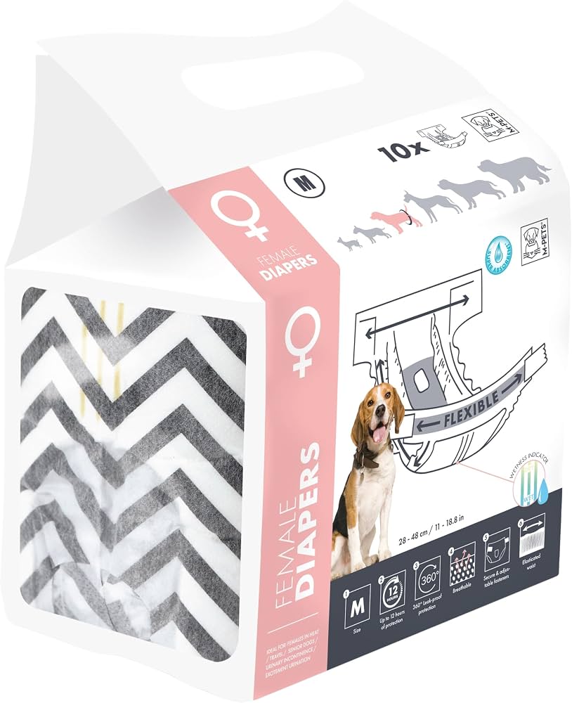 Female Diapers M 10x 28-48cm