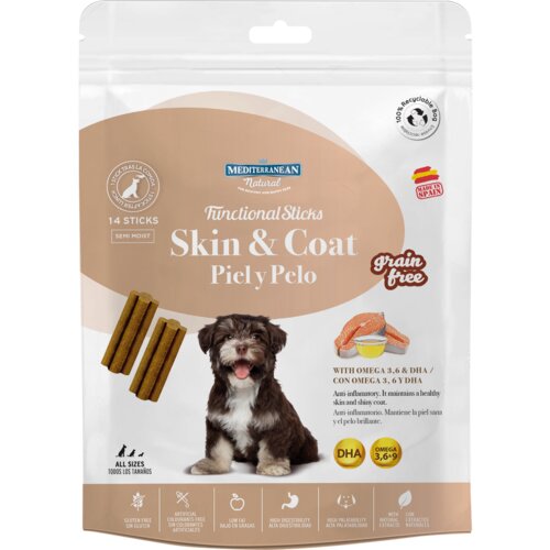 Mediterranean Natural Functional Sticks Skin and Coat Omega 3