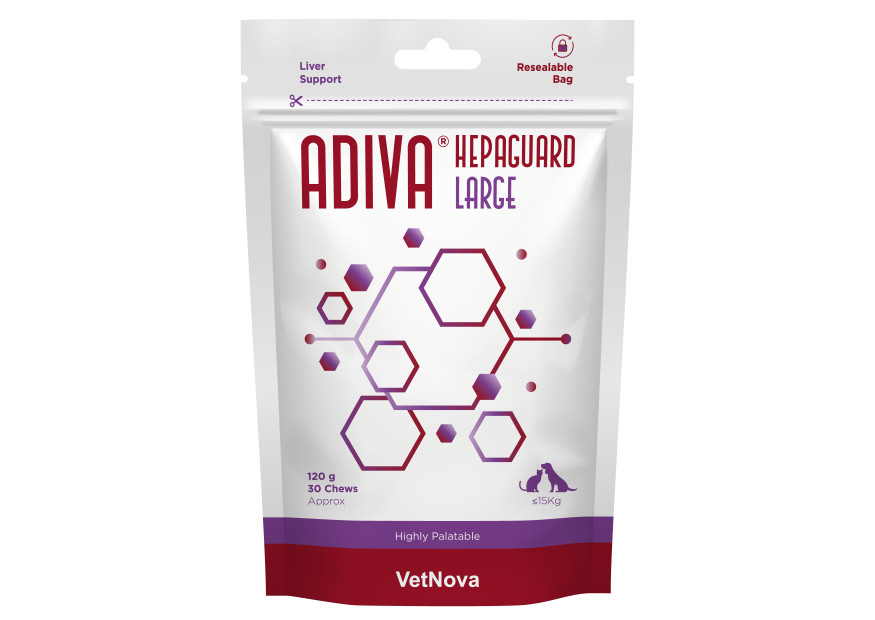 VetNova Adiva Hepaguard Large za jetru 120g (30 kom)