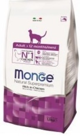 Monge Adult rich in chiken 10kg(cena po 1kg)