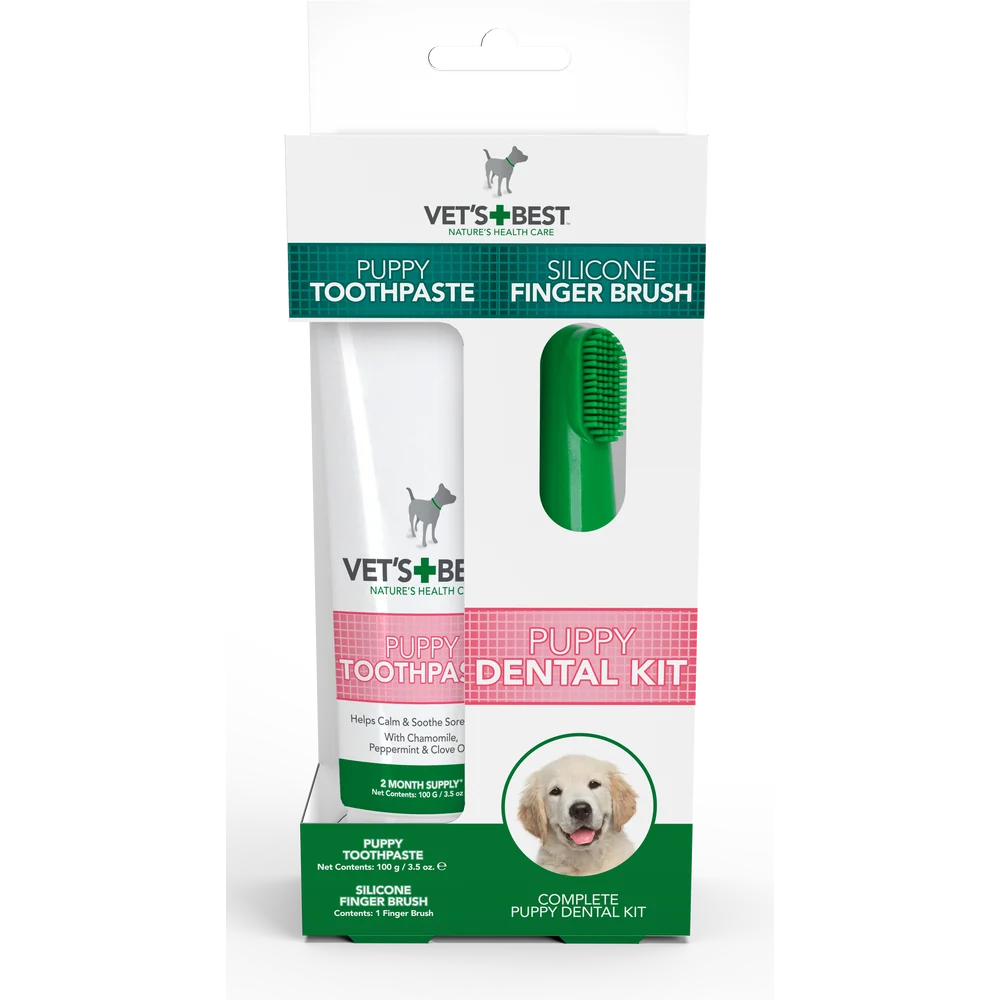 Vet's Best Puppy Dental Kit 100g