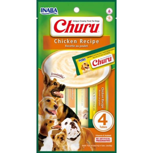 Inaba Dog Churu piletina 4x14g